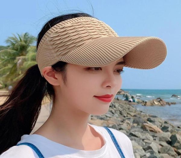 wide brim hats fashion elastic empty hat solid color knitting sports caps outdoor cycling camping hiking breathable sun capswi1267566, Blue;gray
wide brim hats fashion elastic empty hat solid color knitting sports caps outdoor cycling camping hiking breathable sun capswi1267566, Blue;gray