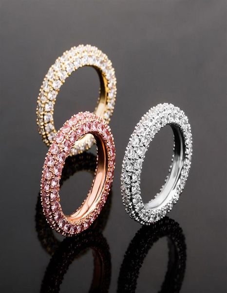 luxury 3 rows bling zircon rings men women hip hop rings jewelry fashion 18k gold rhodium plated couple rings322q5908039, Silver
luxury 3 rows bling zircon rings men women hip hop rings jewelry fashion 18k gold rhodium plated couple rings322q5908039, Silver