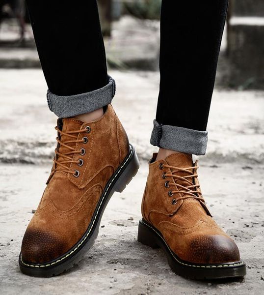 new casual winter snow leather waterproof men warm leather lace up shoes safety work army steel toe boots for men3923243, Black
new casual winter snow leather waterproof men warm leather lace up shoes safety work army steel toe boots for men3923243, Black