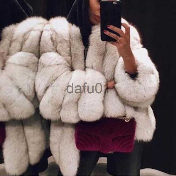 women's fur faux fur winter thick warm fluffy coat women's furry coats and jackets natural fur coat faux fur jacket raccoon fur co, Black