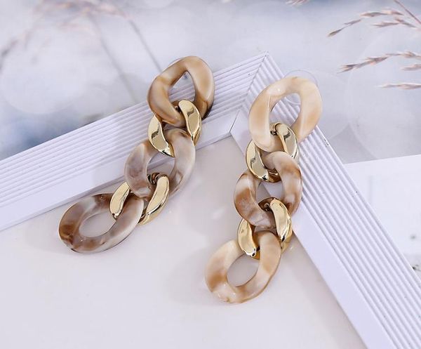 new trendy long chain acrylic vintage drop earrings for women 2020 geometric brown resin statement earring retro jewelry gifts7323250, Silver
new trendy long chain acrylic vintage drop earrings for women 2020 geometric brown resin statement earring retro jewelry gifts7323250, Silver
