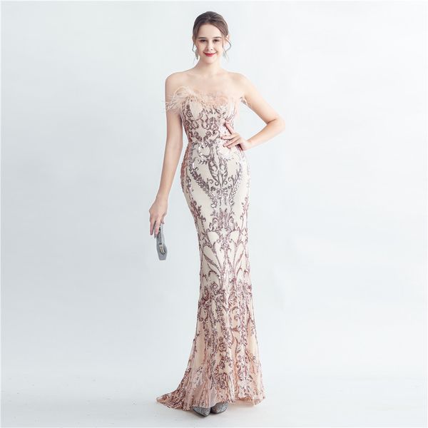2023 fashion mermaid prom dress formal dress backless evening dres prom dresses sequined shiny celebrity dresses party second reception gown, Black
2023 fashion mermaid prom dress formal dress backless evening dres prom dresses sequined shiny celebrity dresses party second reception gown, Black