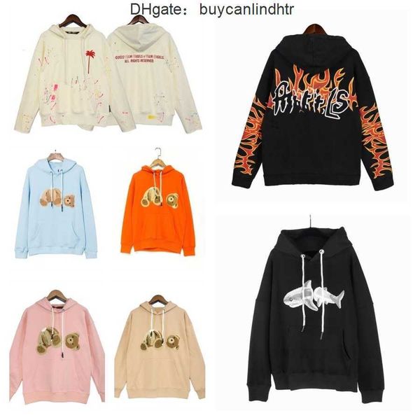 mens hoodie designer man palm teddy bear womens sweatshirt long sleeve explosion pullover e06p, Black
mens hoodie designer man palm teddy bear womens sweatshirt long sleeve explosion pullover e06p, Black