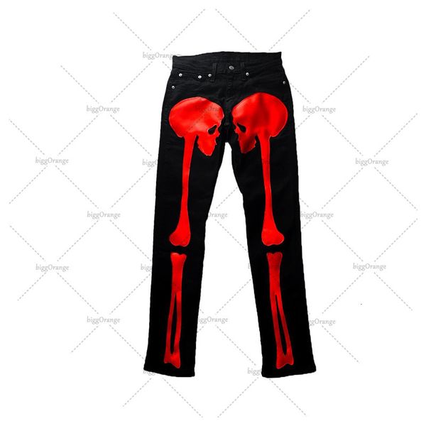 men's jeans american high street dark bone print men's jeans y2k trend hip hop street straight leg plus size pants casual skinny j, Blue
men's jeans american high street dark bone print men's jeans y2k trend hip hop street straight leg plus size pants casual skinny j, Blue