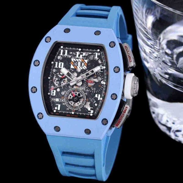 richa size luxury zy mens mechanics men's watch 40x50x16mm rm11-03 rm011 with fully automatic 7750 timing machine movement ntpt carbon, Slivery;black
richa size luxury zy mens mechanics men's watch 40x50x16mm rm11-03 rm011 with fully automatic 7750 timing machine movement ntpt carbon, Slivery;black