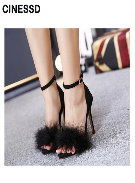 large size women highheeled shoes fashion open toe stiletto high heels sandals 4 colors banquet dress with fur3328945, Black
large size women highheeled shoes fashion open toe stiletto high heels sandals 4 colors banquet dress with fur3328945, Black