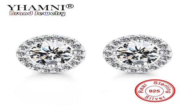 yhamni romantic jewelry original pure 925 silver stud earrings for women wedding elegant cubic zirconia stone earring e0131317877, Golden
yhamni romantic jewelry original pure 925 silver stud earrings for women wedding elegant cubic zirconia stone earring e0131317877, Golden
