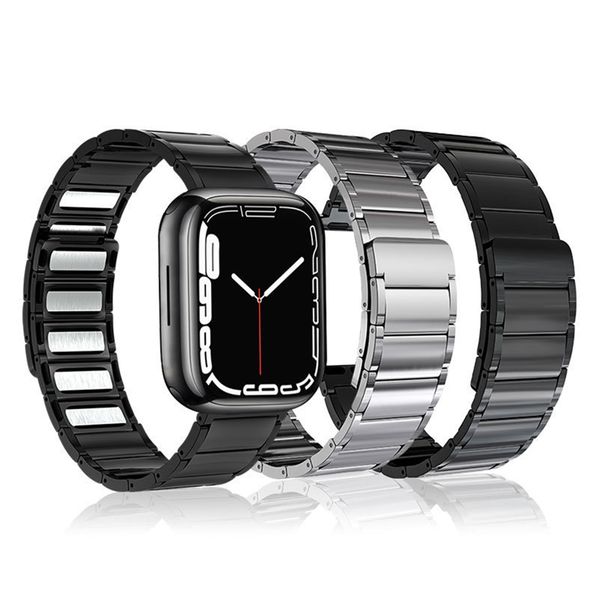 Steel Band Stainless Wristband Adjustable Loop Strap with Strong Magnetic Closure Link Bracelet Bands Watband for Apple Wat Series 3 4 5 6 7 8 SE Ultra s
Steel Band Stainless Wristband Adjustable Loop Strap with Strong Magnetic Closure Link Bracelet Bands Watband for Apple Wat Series 3 4 5 6 7 8 SE Ultra s