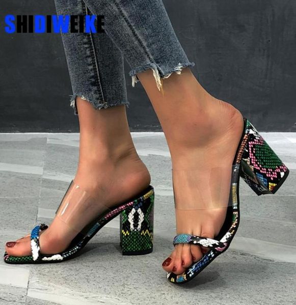 women transparent sandals ladies high heel slippers candy color open toes thick heel fashion female slides 2021 summer shoes6749951794291, Black
women transparent sandals ladies high heel slippers candy color open toes thick heel fashion female slides 2021 summer shoes6749951794291, Black