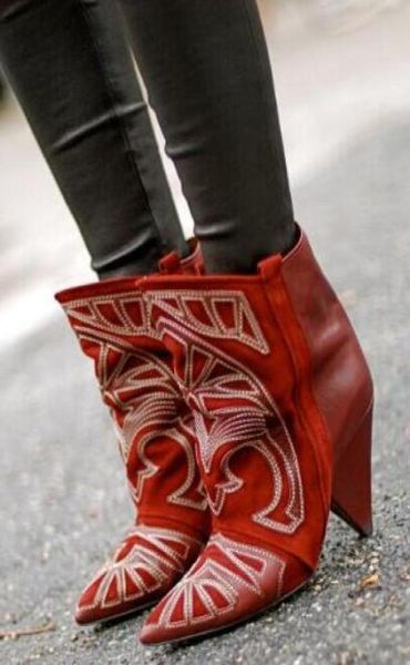 2018 autumn winter cool street style women ankle boots spike heels patchwork embroidery lady booties shoes woman botas mujer6724748, Black
2018 autumn winter cool street style women ankle boots spike heels patchwork embroidery lady booties shoes woman botas mujer6724748, Black