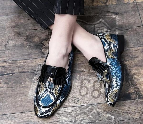 loafers men shoes pu leather color matching classic fashion tassel trend round head snakeskin pattern daily youth out1657375, Black
loafers men shoes pu leather color matching classic fashion tassel trend round head snakeskin pattern daily youth out1657375, Black