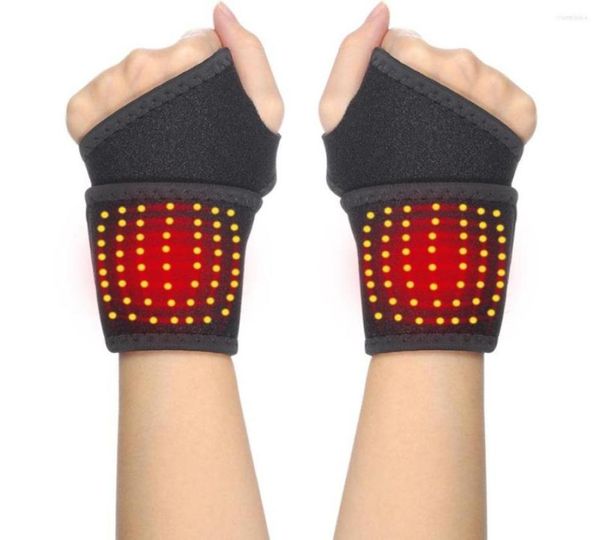 wrist support 1 pair self heating brace protection belt magnetic therapy health care arthritis pain relief heat wristband1793039, Black;red
wrist support 1 pair self heating brace protection belt magnetic therapy health care arthritis pain relief heat wristband1793039, Black;red