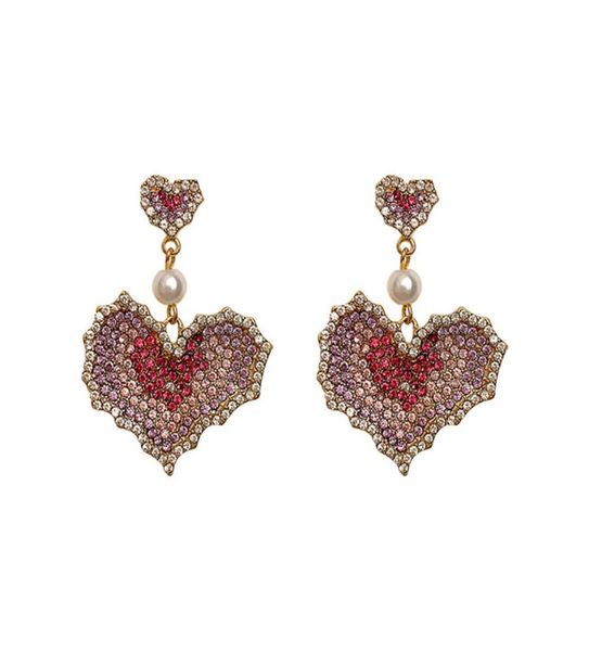 s925 personaity colorful rhinestone earrings cute fashion love girls eardrop exaggerated night club ladies stud for party1585137, Golden
s925 personaity colorful rhinestone earrings cute fashion love girls eardrop exaggerated night club ladies stud for party1585137, Golden
