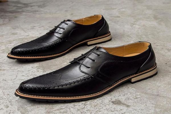 new brogue oxford shoes for men dress shoes microfiber leather office shoes men formal shoe hombre mens oxfords9426563, Black
new brogue oxford shoes for men dress shoes microfiber leather office shoes men formal shoe hombre mens oxfords9426563, Black