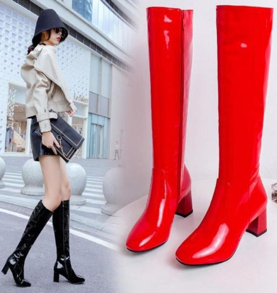 2022 women boots fashion cosplay red knee high boots for women shoes luxury zipper boats high heels shoes plus size 454673074, Black
2022 women boots fashion cosplay red knee high boots for women shoes luxury zipper boats high heels shoes plus size 454673074, Black