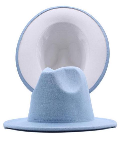 wide brim hats fashion retro men fedoras jazz felt outer green inner red patchwork summer wool blend hat panama caps4733639, Blue;gray
wide brim hats fashion retro men fedoras jazz felt outer green inner red patchwork summer wool blend hat panama caps4733639, Blue;gray
