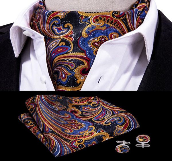 hitie men039s classic paisley ascot floral cravat vintage ascot handkerchief cuffflinks cravat set for mens wedding party as01667340, Black;blue
hitie men039s classic paisley ascot floral cravat vintage ascot handkerchief cuffflinks cravat set for mens wedding party as01667340, Black;blue