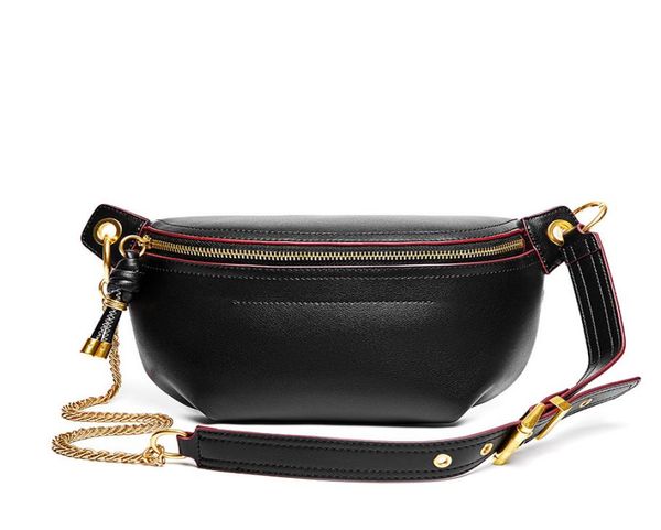 genuine leather black fanny pack for women fashion women waist bag trend solid color chest bag pocket belt sac banane9529690
genuine leather black fanny pack for women fashion women waist bag trend solid color chest bag pocket belt sac banane9529690