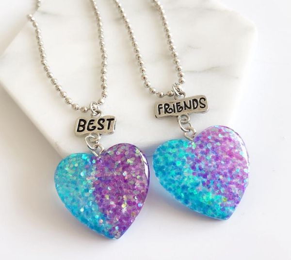 2pcsset friends necklace bff friendship heart pendant kids necklace drop chain necklace children jewelry gift3787528, Silver
2pcsset friends necklace bff friendship heart pendant kids necklace drop chain necklace children jewelry gift3787528, Silver