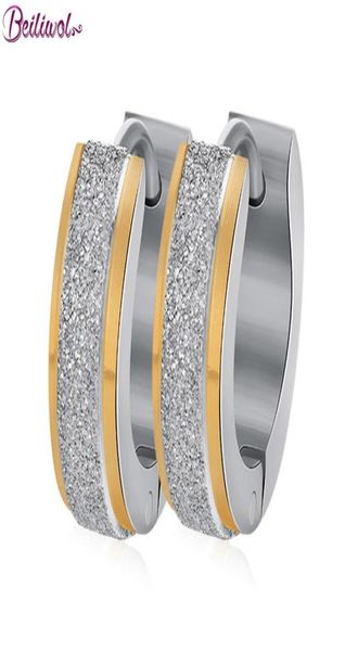 whole beiliwol hoop earrings for women fashion jewelry 316l stainless steel scrub goldcolor wedding female drop no 4267967, Golden;silver
whole beiliwol hoop earrings for women fashion jewelry 316l stainless steel scrub goldcolor wedding female drop no 4267967, Golden;silver