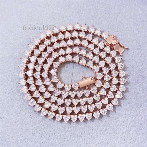 Fresh Item Hip Hop Bling Bling Sterling Sier Heart Shape 4Mm Flawless D Color Lab Diamond Moissanite Tennis Chain
Fresh Item Hip Hop Bling Bling Sterling Sier Heart Shape 4Mm Flawless D Color Lab Diamond Moissanite Tennis Chain