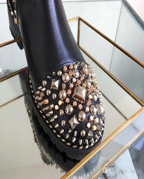 fashion luxury designer women boots s women boot girls designer luxury shoes with studded spikes party boots winter dhl shoes7559607, Black
fashion luxury designer women boots s women boot girls designer luxury shoes with studded spikes party boots winter dhl shoes7559607, Black