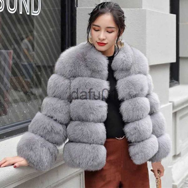 women's fur faux fur faux fox fur coat women winter stand collar thick warm fluffy jacket elagant lady luxury furry outwear 2023 x0907, Black
women's fur faux fur faux fox fur coat women winter stand collar thick warm fluffy jacket elagant lady luxury furry outwear 2023 x0907, Black