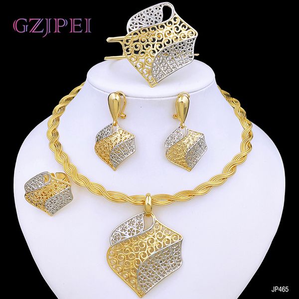 wedding jewelry sets elegant italian18k gold plated jewelry sets necklace earrings bracelet pendant for women full jewelry set party accesso, Slivery;golden
wedding jewelry sets elegant italian18k gold plated jewelry sets necklace earrings bracelet pendant for women full jewelry set party accesso, Slivery;golden