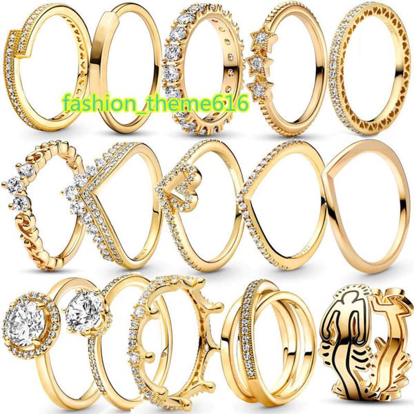 925 silver women fit pandora ring original heart crown fashion rings gold plated zircon sparkling princess bone, Slivery;golden
925 silver women fit pandora ring original heart crown fashion rings gold plated zircon sparkling princess bone, Slivery;golden