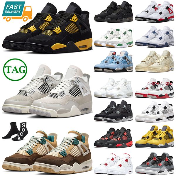 thunder 4s jumpman 4 men basketball shoes frozen moments military black cat cacao wow pine green red cement bred sail women sneakers trainer, White;red
thunder 4s jumpman 4 men basketball shoes frozen moments military black cat cacao wow pine green red cement bred sail women sneakers trainer, White;red