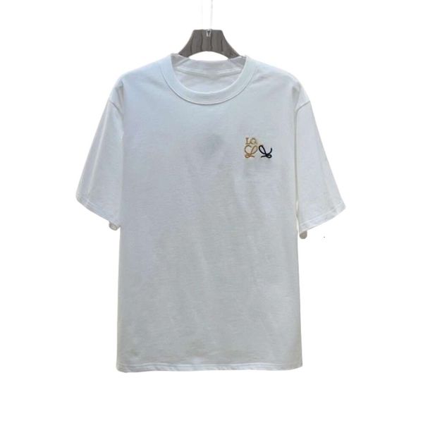 designer tshirt loewees original quality women men wear new summer small embroidery short sleeve men's and women's version loose f, White
designer tshirt loewees original quality women men wear new summer small embroidery short sleeve men's and women's version loose f, White