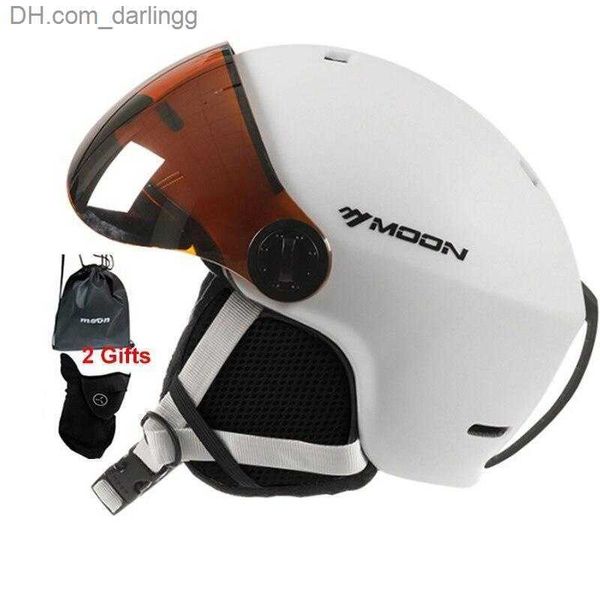 Image of Cycling Helmets Skiing Helmet Goggles Integrally-molded Pc eps High-quality Ski Snowboard Helmet Q230907