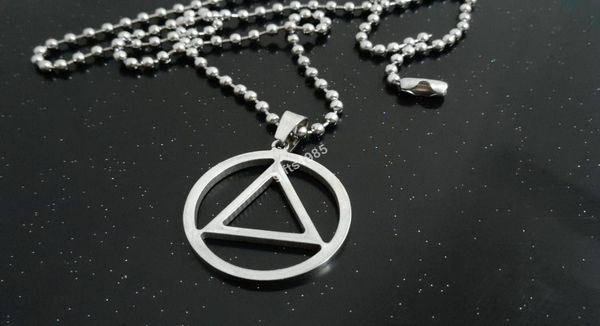 in the occult it is the thaumaturgic trianglecircle stainless steel pendant amulet2890633, Silver
in the occult it is the thaumaturgic trianglecircle stainless steel pendant amulet2890633, Silver