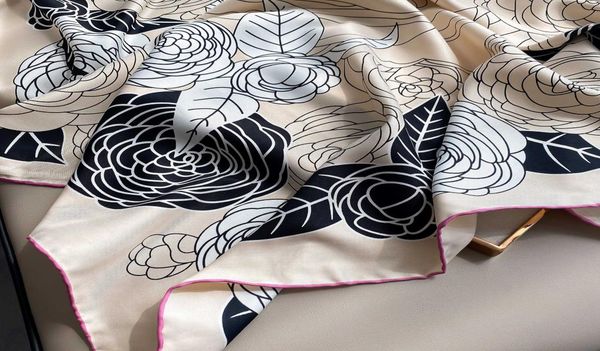 beautiful spring and summer ladies silk scarf classic fashion brand light travel air conditioning shawl 9090cm multicolor wholes8247129, Blue;gray
beautiful spring and summer ladies silk scarf classic fashion brand light travel air conditioning shawl 9090cm multicolor wholes8247129, Blue;gray