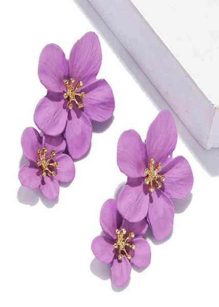 red flower earrings for women 2020 double layers statement hanging pendientes dangling fashion jewelry yellow bijoux bo3983511, Golden
red flower earrings for women 2020 double layers statement hanging pendientes dangling fashion jewelry yellow bijoux bo3983511, Golden