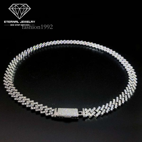 8-26 18Inch Solid S Sier 9K 10K 14K Gold 10Mm Moissanite Diamond Iced Out Cuban Chain Hip Hop Tennis Necklace For Men
8-26 18Inch Solid S Sier 9K 10K 14K Gold 10Mm Moissanite Diamond Iced Out Cuban Chain Hip Hop Tennis Necklace For Men