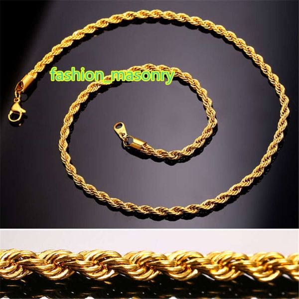 gold chains fashion stainless steel hip hop jewelry rope chain mens necklace, Silver
gold chains fashion stainless steel hip hop jewelry rope chain mens necklace, Silver