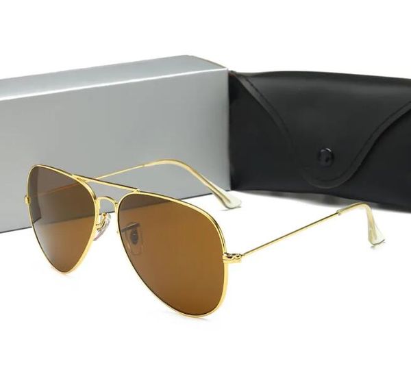 raa baa man women glass lens sunglasses vintage pilot aviator wayfarer brand sun glasses band uv400 raysbans with box and case 3025 3026, White;black
raa baa man women glass lens sunglasses vintage pilot aviator wayfarer brand sun glasses band uv400 raysbans with box and case 3025 3026, White;black
