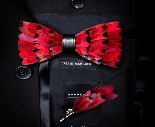 gusleson exquisite hand made feather bow tie brooch pin set with gift box pretied men tie bowtie for wedding party 201028206k727095589180, Blue;purple
gusleson exquisite hand made feather bow tie brooch pin set with gift box pretied men tie bowtie for wedding party 201028206k727095589180, Blue;purple