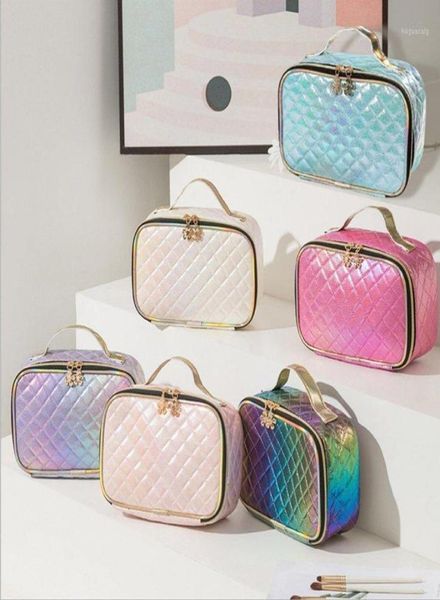 cosmetic bags cases fashion tote bag for women colorful pu double zipper makeup toiletry organizer pink waterproof portable hand2197154
cosmetic bags cases fashion tote bag for women colorful pu double zipper makeup toiletry organizer pink waterproof portable hand2197154