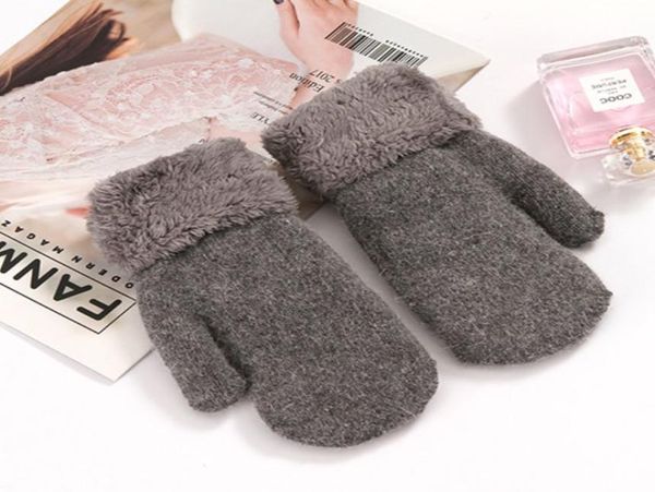 knitted gloves female winter thickened student cute mittens double layers plush warm wrap finger glove 8 colors whole6073098, Blue;gray
knitted gloves female winter thickened student cute mittens double layers plush warm wrap finger glove 8 colors whole6073098, Blue;gray