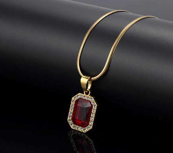 red lab ruby rectangle gem pendant bling simulated diamonds ruby jewelry 18k yellow gold plated necklace bone chain8777423, Silver
red lab ruby rectangle gem pendant bling simulated diamonds ruby jewelry 18k yellow gold plated necklace bone chain8777423, Silver