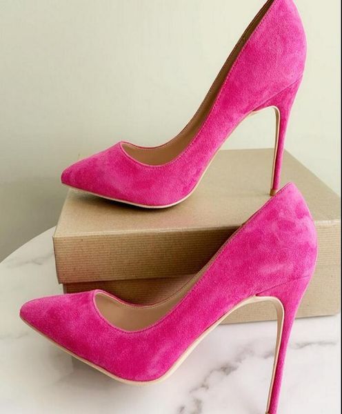 spring new women shoes rose red suede leather stiletto heel pumpspointed thin heel high heel 10cm 8cm women wedding party dr7724433, Black
spring new women shoes rose red suede leather stiletto heel pumpspointed thin heel high heel 10cm 8cm women wedding party dr7724433, Black
