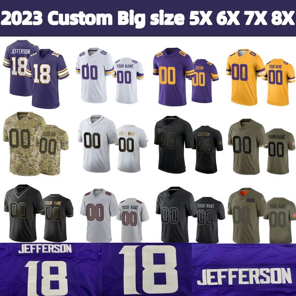 custom s-8xl 18 justin jefferson t.j. hockenson addison football jerseys lewis cine kirk cousins randy moss danielle hunter harrison smith a, Black;red
custom s-8xl 18 justin jefferson t.j. hockenson addison football jerseys lewis cine kirk cousins randy moss danielle hunter harrison smith a, Black;red