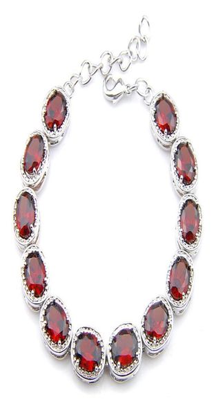luckyshin 6pcslot shiny oval red garnet gems 925 sterling silver plated chain bracelets russia australia usa bracelets bride jewe5370027, Golden;silver
luckyshin 6pcslot shiny oval red garnet gems 925 sterling silver plated chain bracelets russia australia usa bracelets bride jewe5370027, Golden;silver