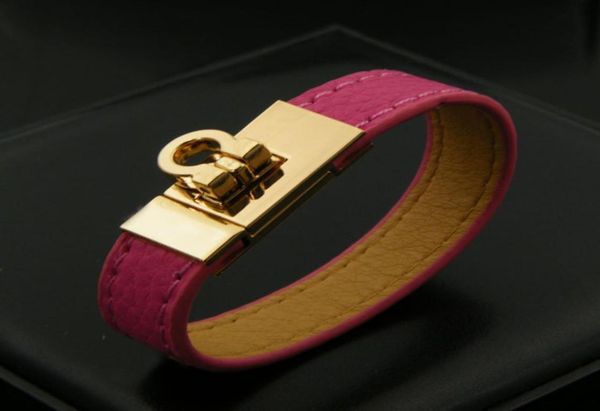 3pcs mixed colors women bangle luxury fashion jewelry stainless steel buckle leather bracelet4984122, Black
3pcs mixed colors women bangle luxury fashion jewelry stainless steel buckle leather bracelet4984122, Black
