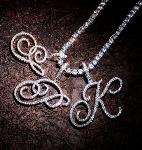 az single cursive letter pendant necklace charm men women fashion hip hop rock jewelry with rope chain6500854, Silver
az single cursive letter pendant necklace charm men women fashion hip hop rock jewelry with rope chain6500854, Silver