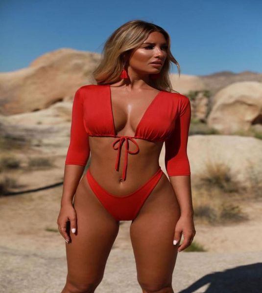 swimwear for women bikini set 2019 long sleeve bikinis swimsuit woman beach biquini summer high cut swim wear bathin9570111
swimwear for women bikini set 2019 long sleeve bikinis swimsuit woman beach biquini summer high cut swim wear bathin9570111