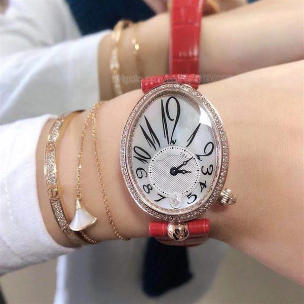reine de naples wristwatch for woman watch women watches diamond bezel leather strap elegant perfectwatches professional movement 199c, Slivery;brown
reine de naples wristwatch for woman watch women watches diamond bezel leather strap elegant perfectwatches professional movement 199c, Slivery;brown