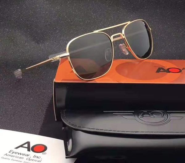 american army military pilot ao sun glasses glass lens men woman brand designer driving sunglasses male op55 op57 017007, White;black
american army military pilot ao sun glasses glass lens men woman brand designer driving sunglasses male op55 op57 017007, White;black